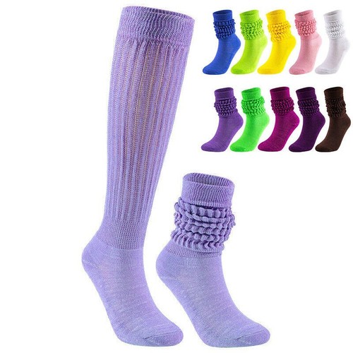 Colorful casual knee high boot - colorful,