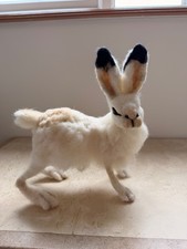 Needle Felted Snowshoe Hare