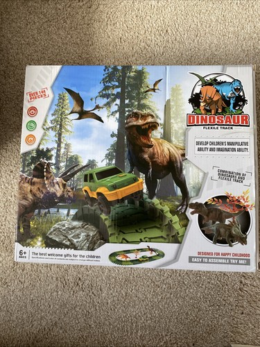 Dinosaur flexible track - dinosaur, track.