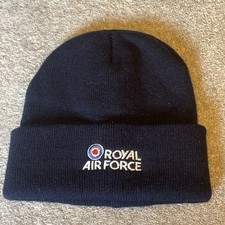 RAF Beanie Hat With Royal Air Force Logo Winter
