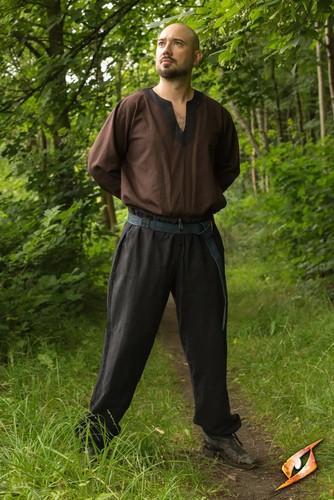Medieval black pants - medieval,