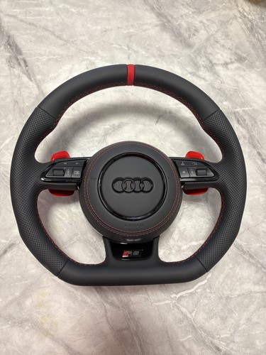 Audi flat bottom steering - audi, rs