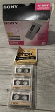 Sony M-560V MicroCassette Tape
