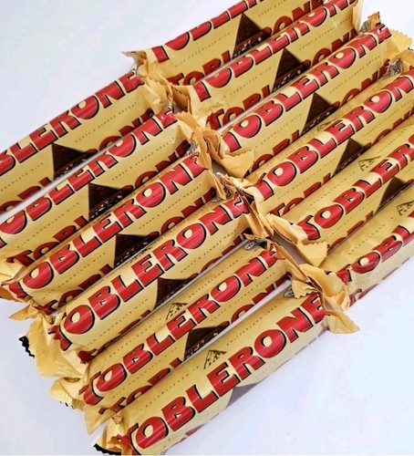 Toblerone milk chocolate bars - toblerone,