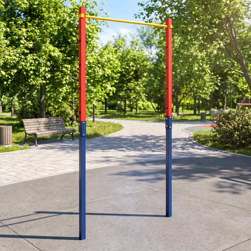Outdoor ground pull bar - in-ground,
