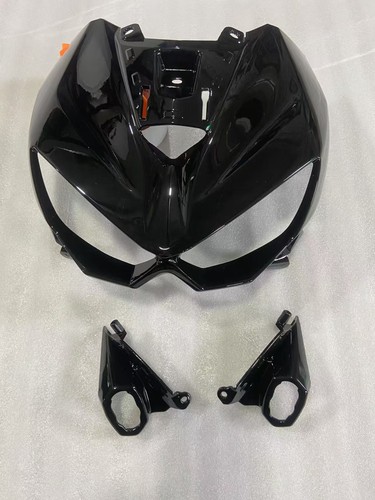 Gloss black front upper - black,