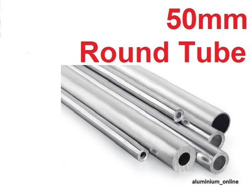Aluminium round tube 50mm - aluminium, 2