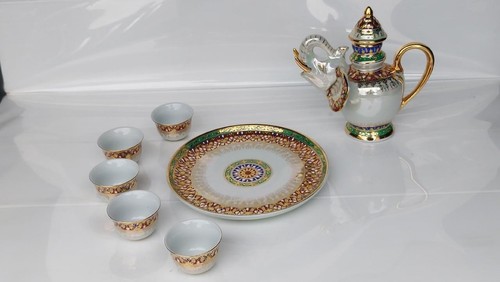 Unusual thailand tea set - thailand,