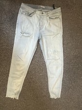 Zara mens ripped jeans