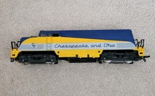 AHM Tempo Chesapeake And Ohio 1845 Diesel Locomotive HO Scale
