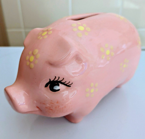 Vintage ceramic hand painted - ceramic,