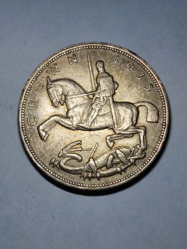 1935 king george crown - v,