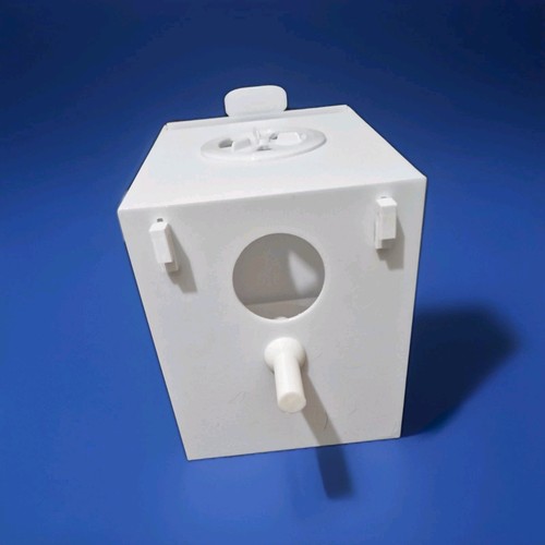 Budgie nest box with concave - box,