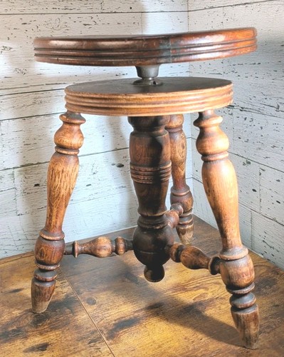 Rare antique legged wood - antique, 3-legged