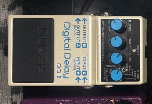 Boss digital delay - dd-6,