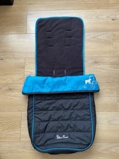 Silver Cross Pop Footmuff - Bears Black/Blue