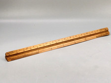 Vintage Triangular Scale Ruler Boxwood By A G Thornton Ltd Manchester