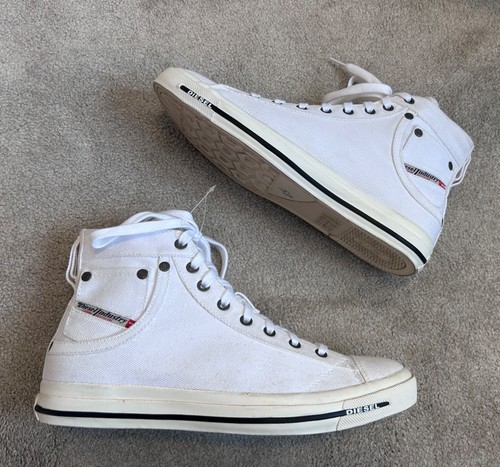 Diesel white canvas high top - diesel,