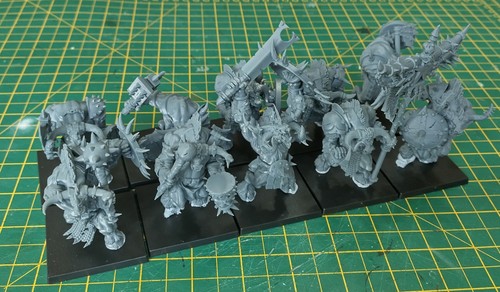 Avatars war minotaurs with - of,