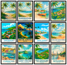 Vintage Iconic Cities Around