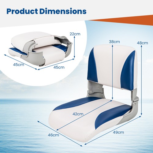 Foldable padded boat - foldable, seat