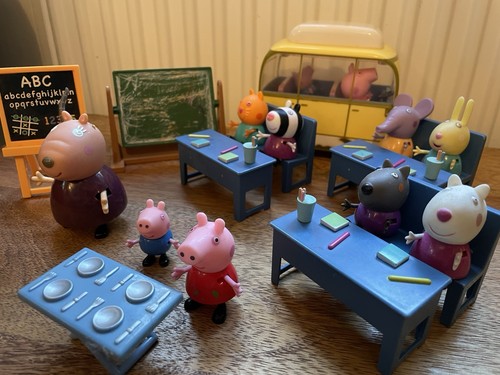 Peppa pig bundle school - school, and