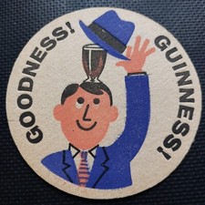 Guinness beer Mat. uk cat No