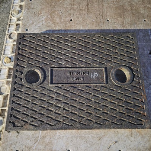 Cast iron manhole - manhole, cover