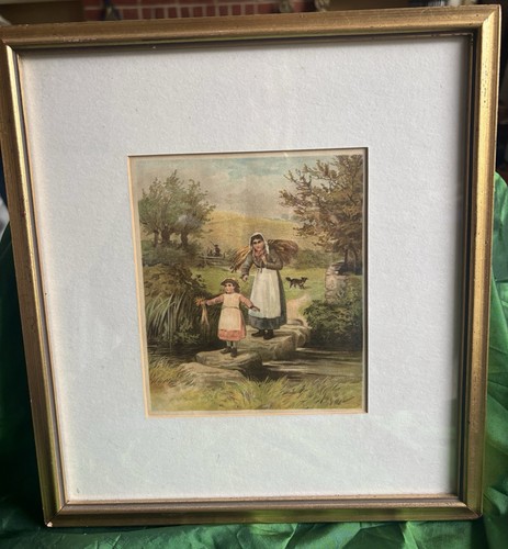 Woman and girl - girl, a