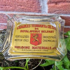 CHARLES TENNANT ROYAL AVENUE BELFAST IRISH ADVERTISING ASHTRAY 