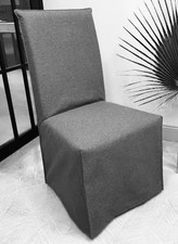 5 x Ikea Henriksdal Chair covers, Charcoal Grey, 103.016.39 Good Condition