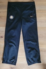 Vintage 90s Nike Dri Fit Inter Milan Boys Medium Tracksuit Bottoms