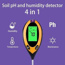 4-in-1 Digital Soil Tester pH