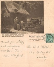 Vintage Postcard - Winter