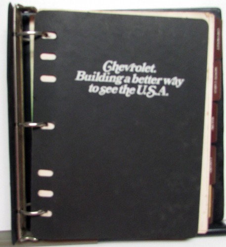 1978 chevrolet salesmens guide - chevrolet,