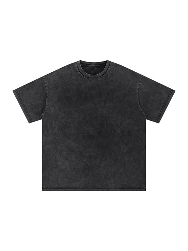 Snow washed oversized cotton - snow,