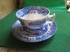 SPODE ITALIAN PATTERN BREAKFAST CUP & SAUCER (LOT R8)