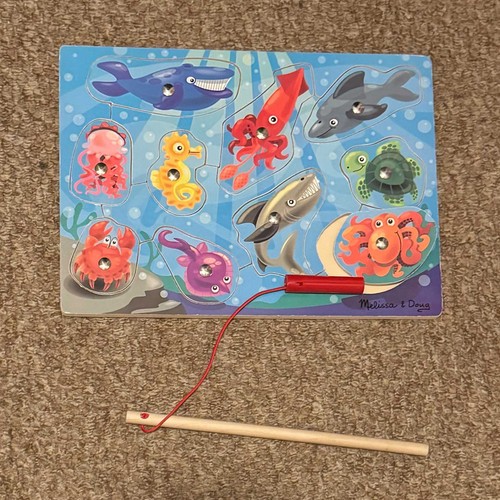 Melissa doug magnetic - doug, wooden