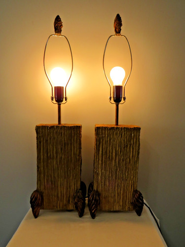 Striking pair flambeau elstead - striking,