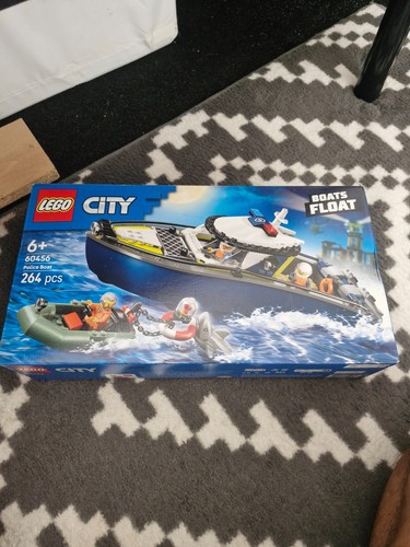 Lego 60456 police boat - lego,