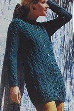 Ladies Knitting Pattern Aran