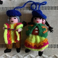 Hand Knitted dolls South