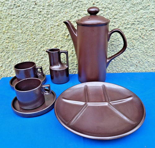Vintage tea set modernist - tea,
