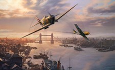 Nicolas Trudgian LONDON PRIDE Large Signed LE Art Print RAF Battle Of Britain