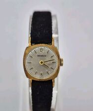 Vintage BENRUS  Gold Plated 17 J  Swiss 6061 DZR 2F 