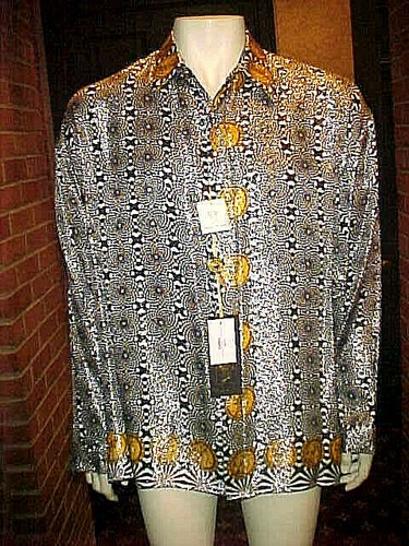 Nwt mens creme silk - creme,