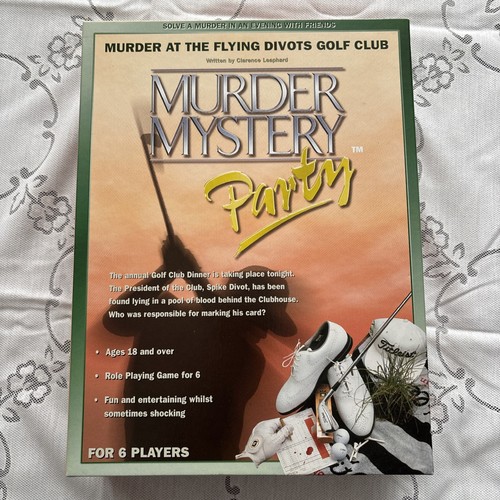 Murder mystery party - mystery, game