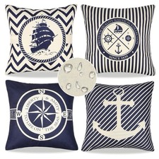 Nautical Cushion Covers Set 4