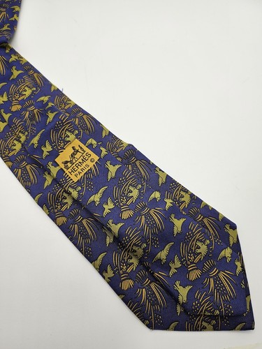 Hermès paris silk tie mens - paris,