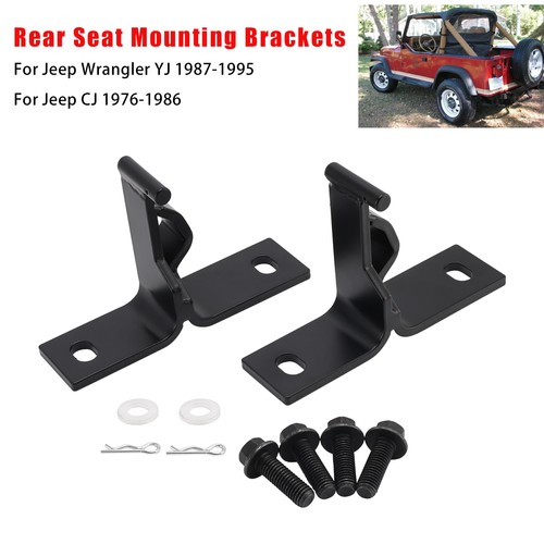 Rear seat mounting brackets - seat,
